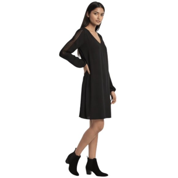 Old Navy Small Long Lace Crochet Sleeve Crewneck Shift Dress NEW WITH TA… - Picture 3 of 9